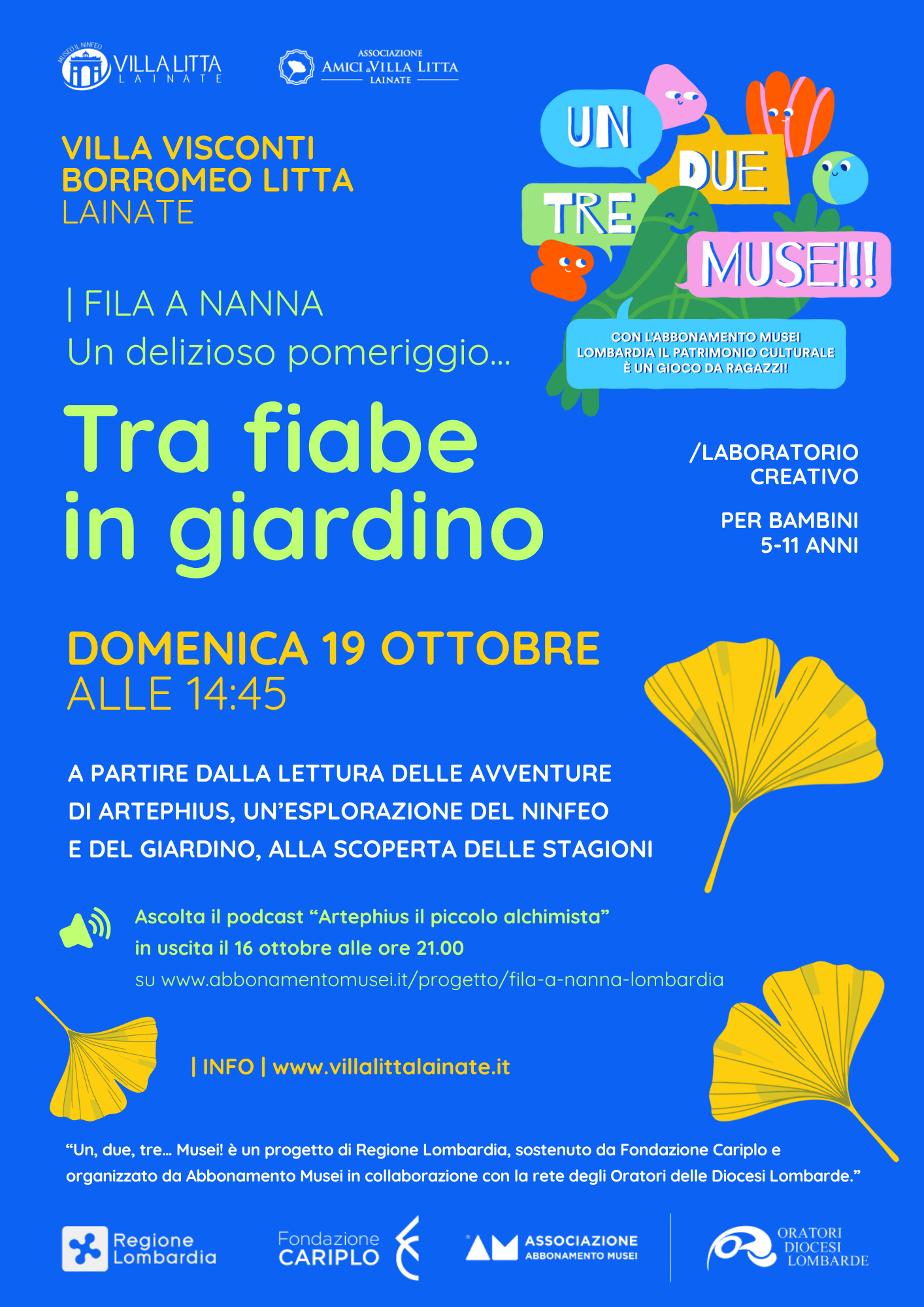 UN DELIZIOSO POMERIGGIO...TRA FIABE IN GIARDINO